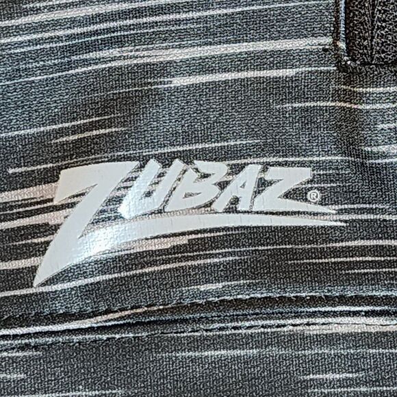 Licensed NFL Zubaz Mens Spacedye Full Zip Hoodie Atlanta Falcons Grey Red Sz XL - Picture 2 of 6